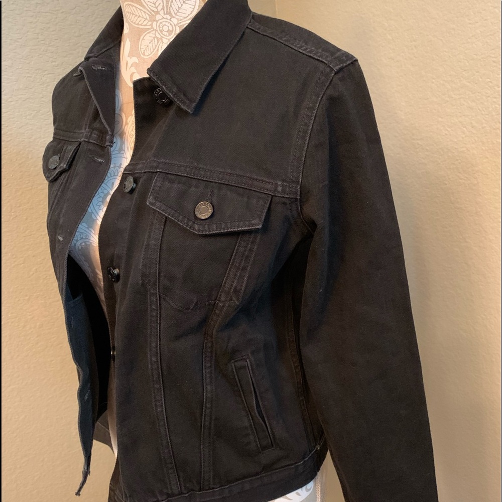 GAP Denim Black Jacket NWT Size Small